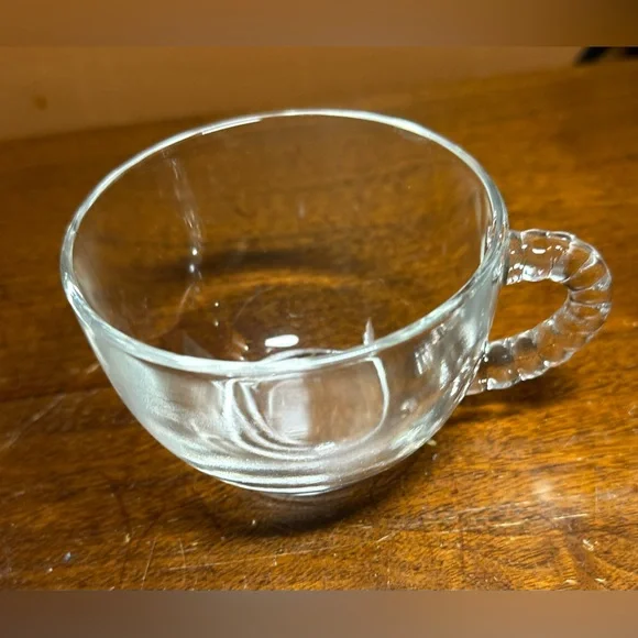 Vintage Federal Glass Hospitality Snack Lunch Set - Picture 5 of 5